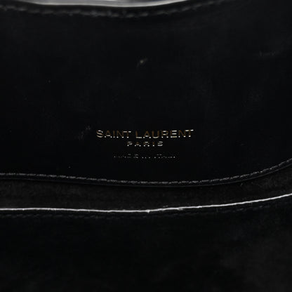 Saint Laurent Shiny Calfskin Le 37 Bucket Bag Black 6 of 9