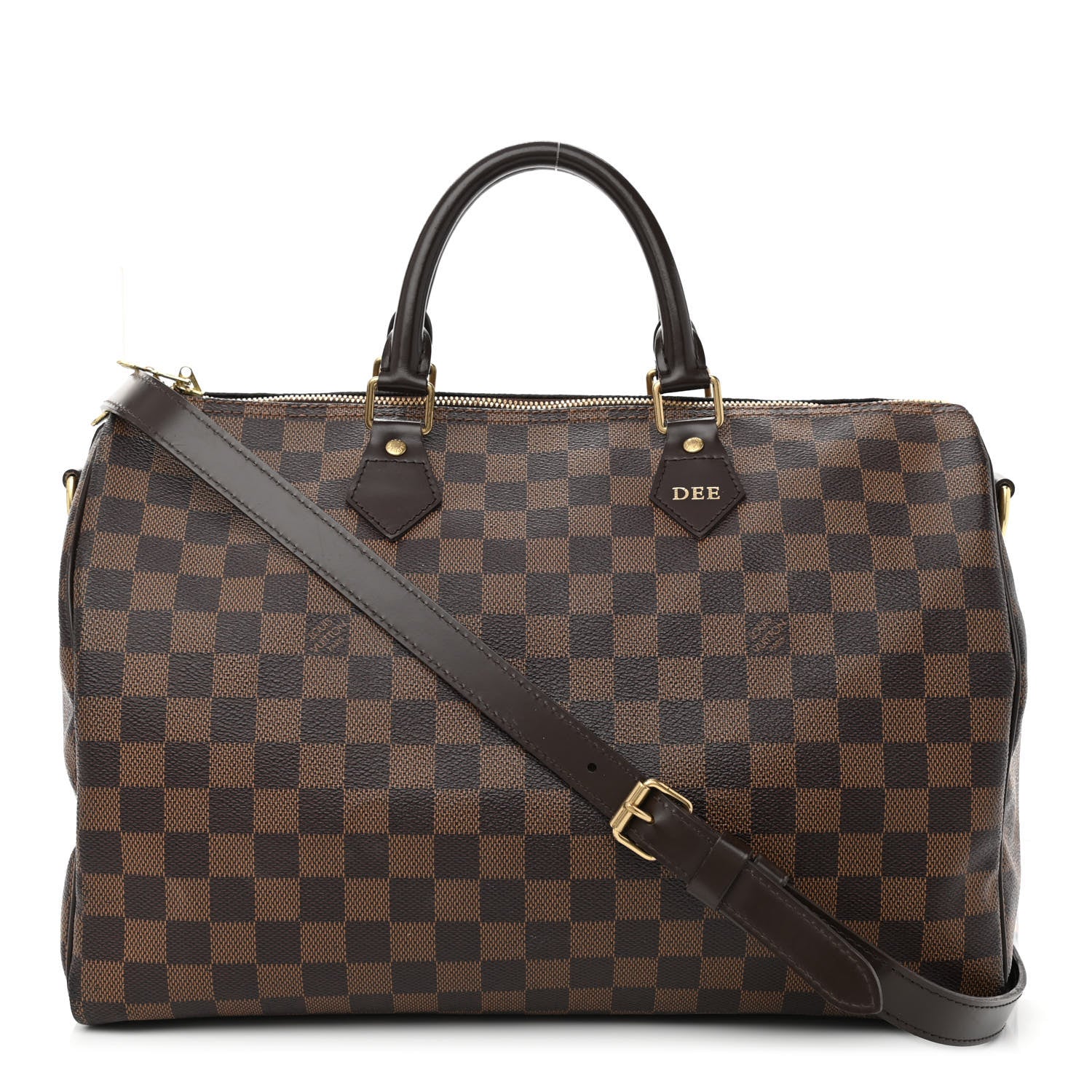 Louis Vuitton Damier Ebene Speedy Bandouliere 35 1 of 9