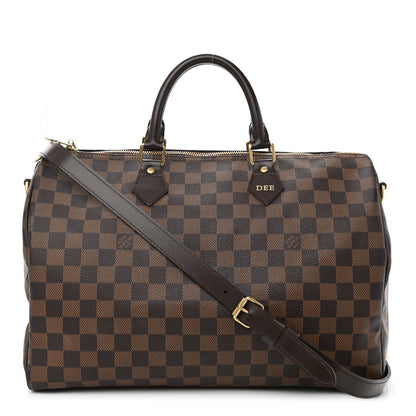 Louis Vuitton Damier Ebene Speedy Bandouliere 35 1 of 9