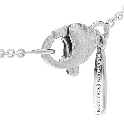 Marco Bicego 18K White Gold Diamond Siviglia Station Necklace 4 of 4