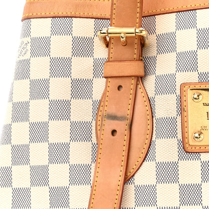 Louis Vuitton Damier Azur Hampstead MM 9 of 13