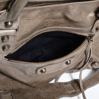 Balenciaga Chevre City Taupe 10 of 12