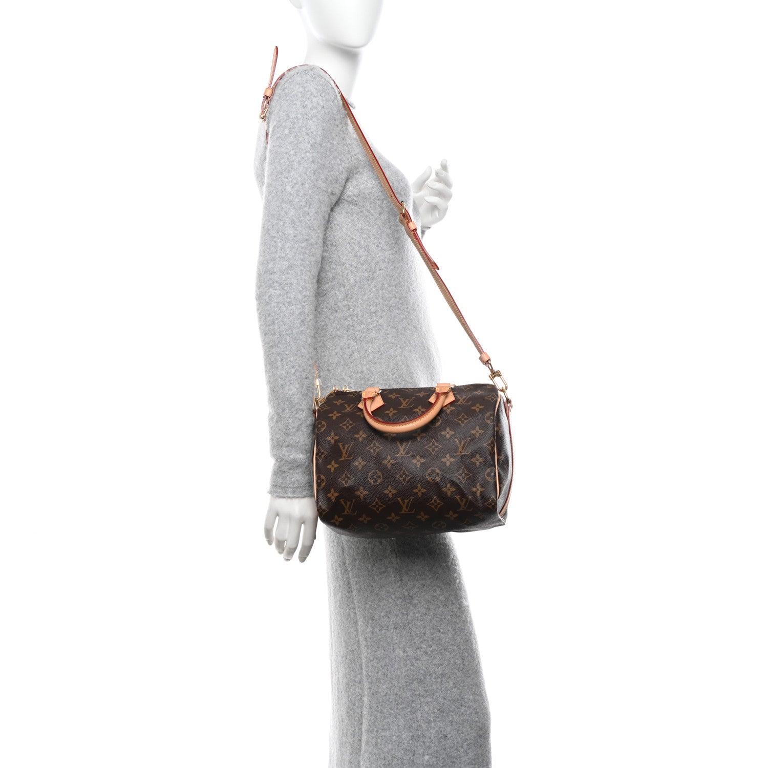 Louis Vuitton Monogram Speedy Bandouliere 25 2 of 10