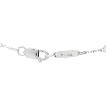 Tiffany Platinum Diamond Star Drop Necklace 5 of 6