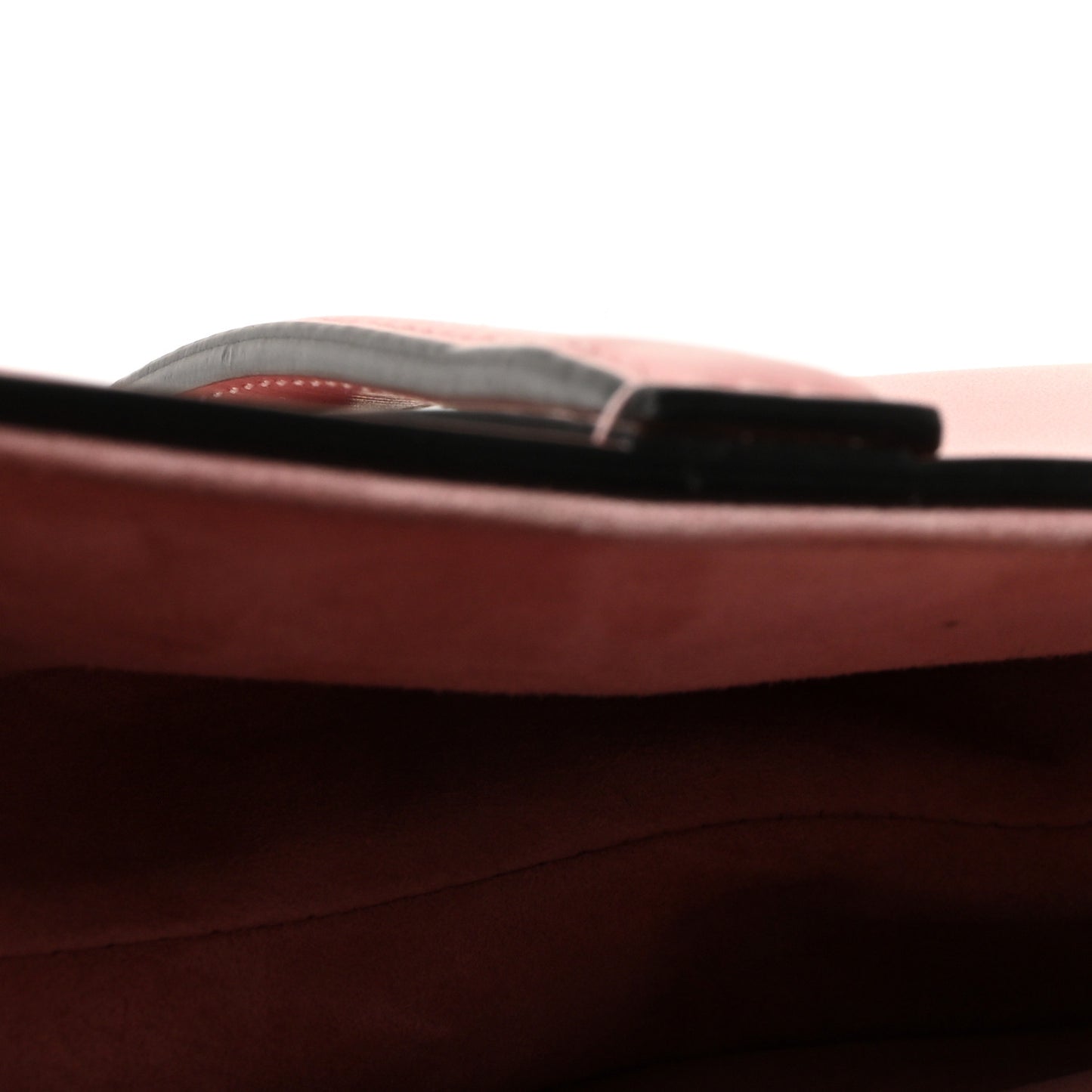 Smooth Calfskin Mini Saddle Bag With Strap Antique Pink
