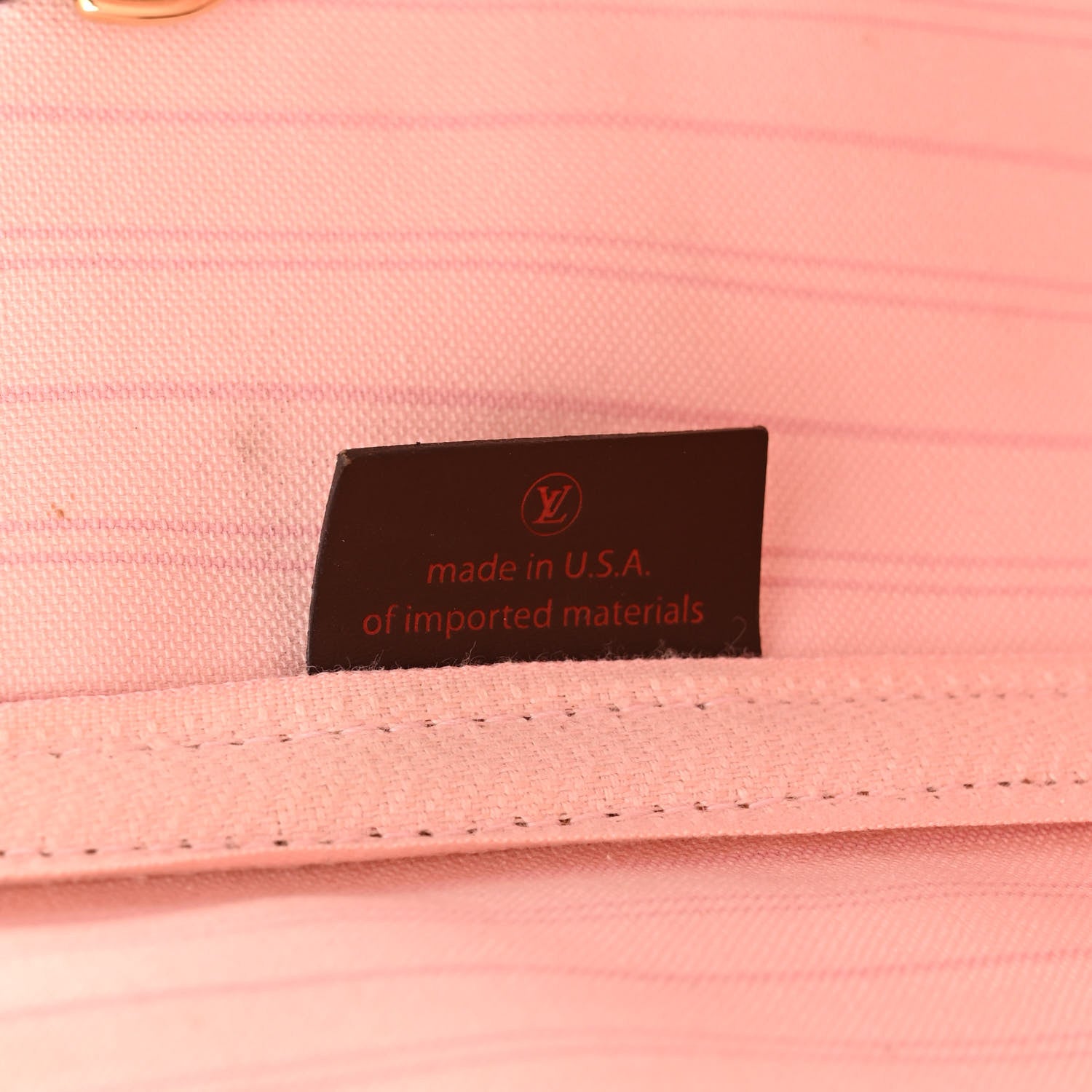 Louis Vuitton Damier Ebene Neo Neverfull MM Rose Ballerine 7 of 15