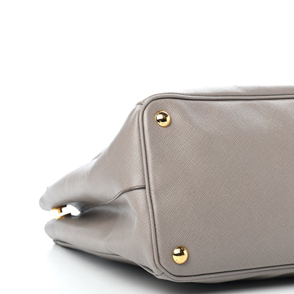 Prada Saffiano Large Galleria Double Zip Tote Argilla 4 of 9