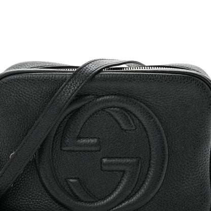 Gucci Pebbled Calfskin Small Soho Disco Bag Black 8 of 12