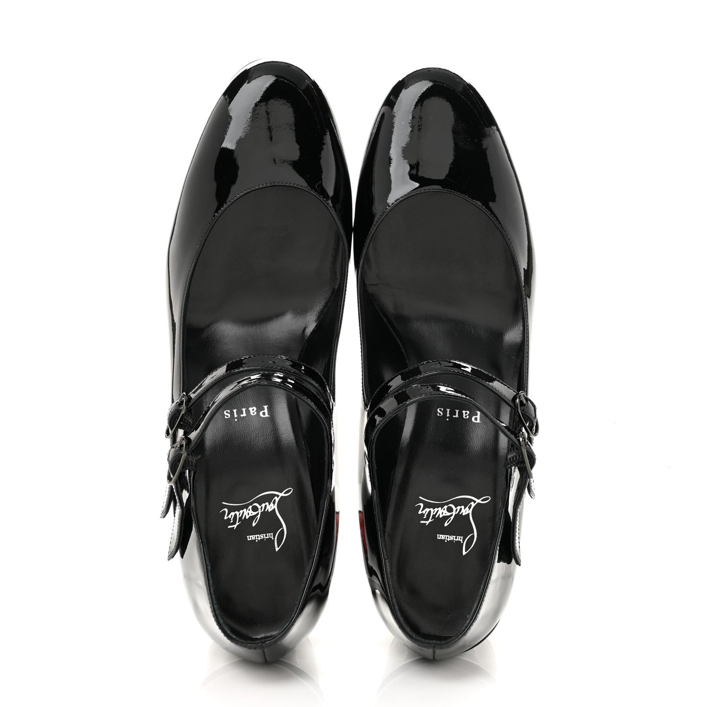 Patent Miss Jane Mary Janes 55 Pumps 39.5 Black