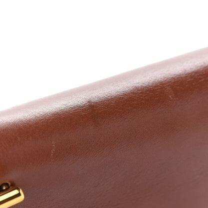 Chloe Suede Smooth Calfskin Drew Shoulder Bag Classic Tobacco 10 of 10