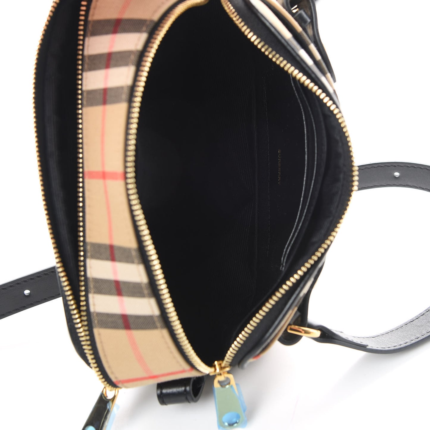 Vintage Check Small Camera Belt Bag Archive Beige