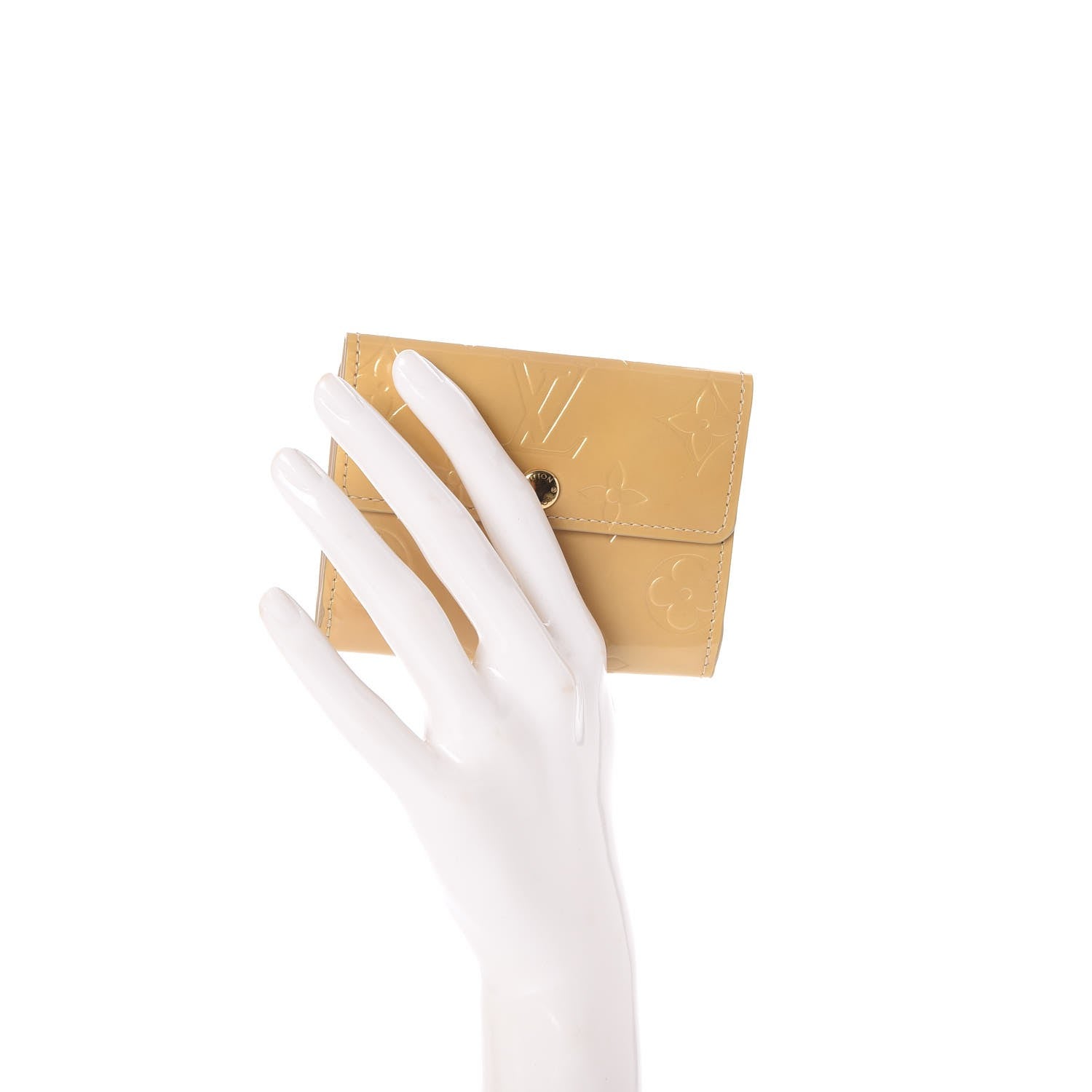 Louis Vuitton Vernis Ludlow Wallet Beige 2 of 7