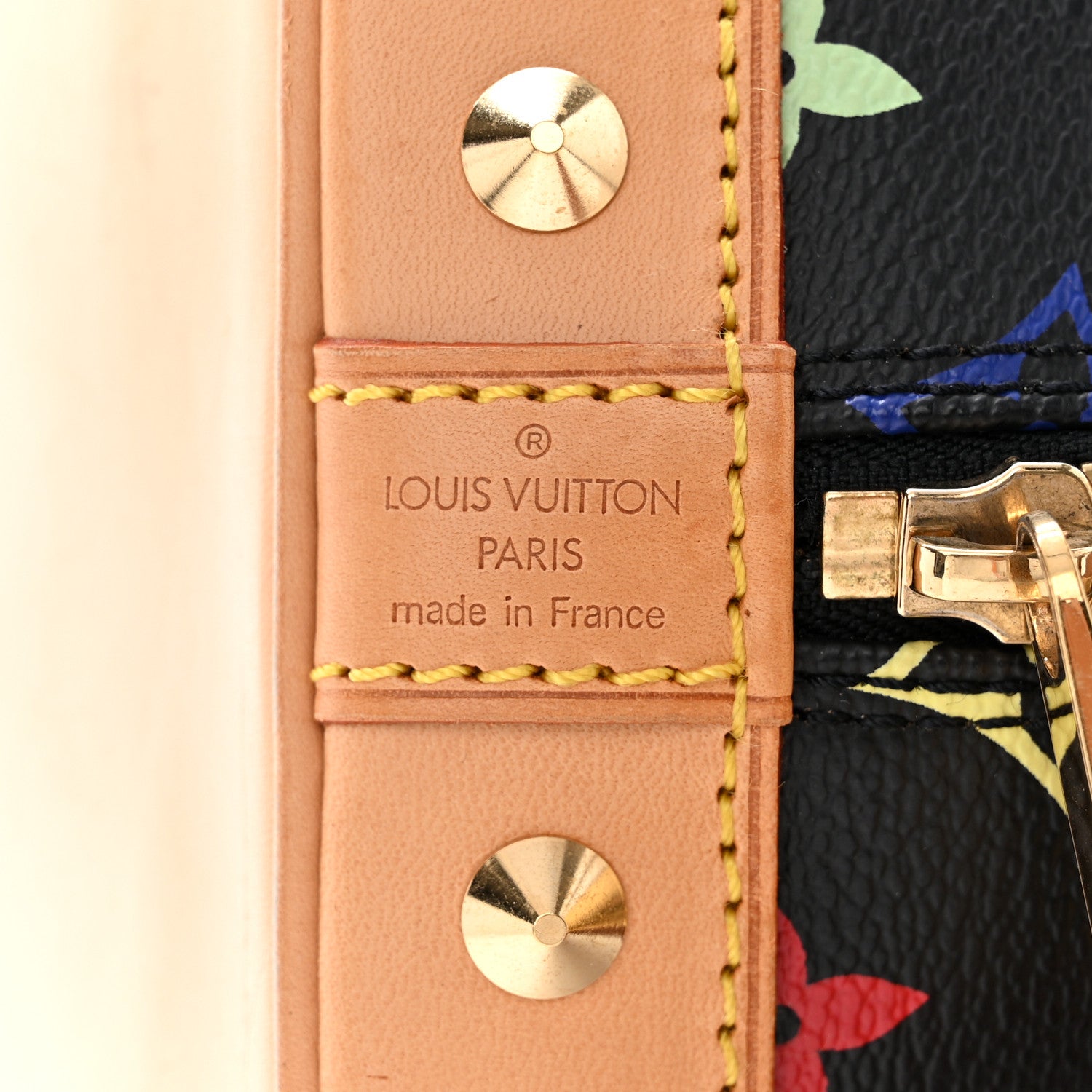 Louis Vuitton LOUIS VUITTON Monogram Multicolor Alma Black 6 of 14