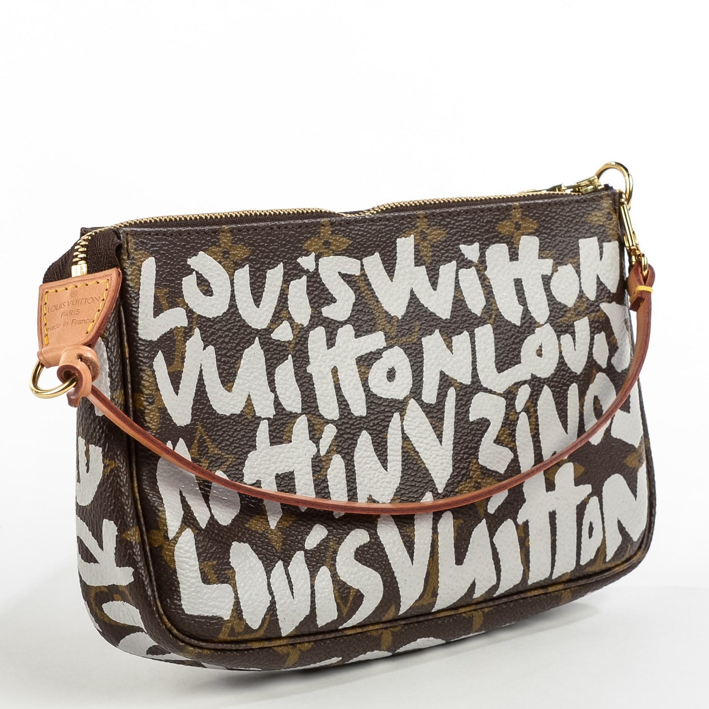 Monogram Graffiti Pochette Accessories Silver