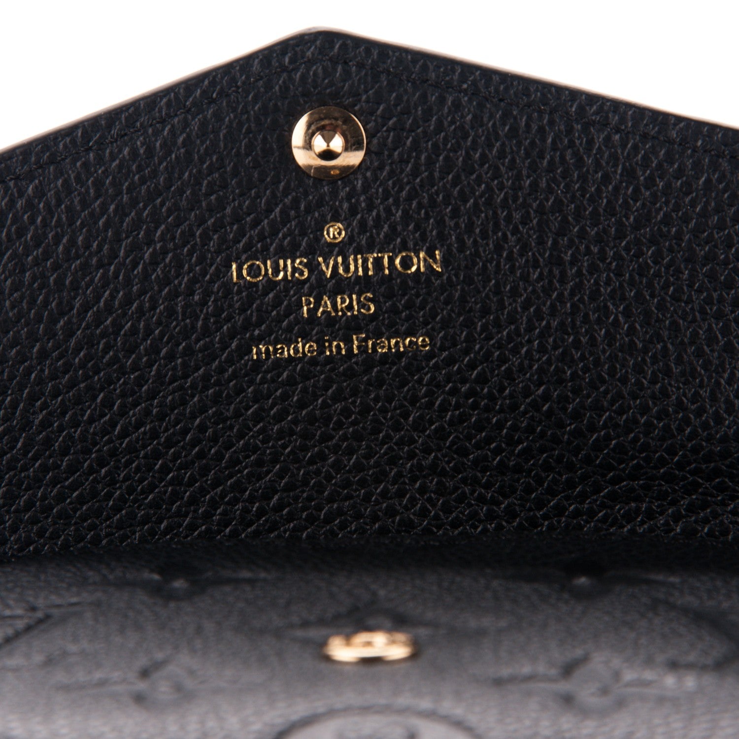 Louis Vuitton Empreinte Key Pouch Black 6 of 6