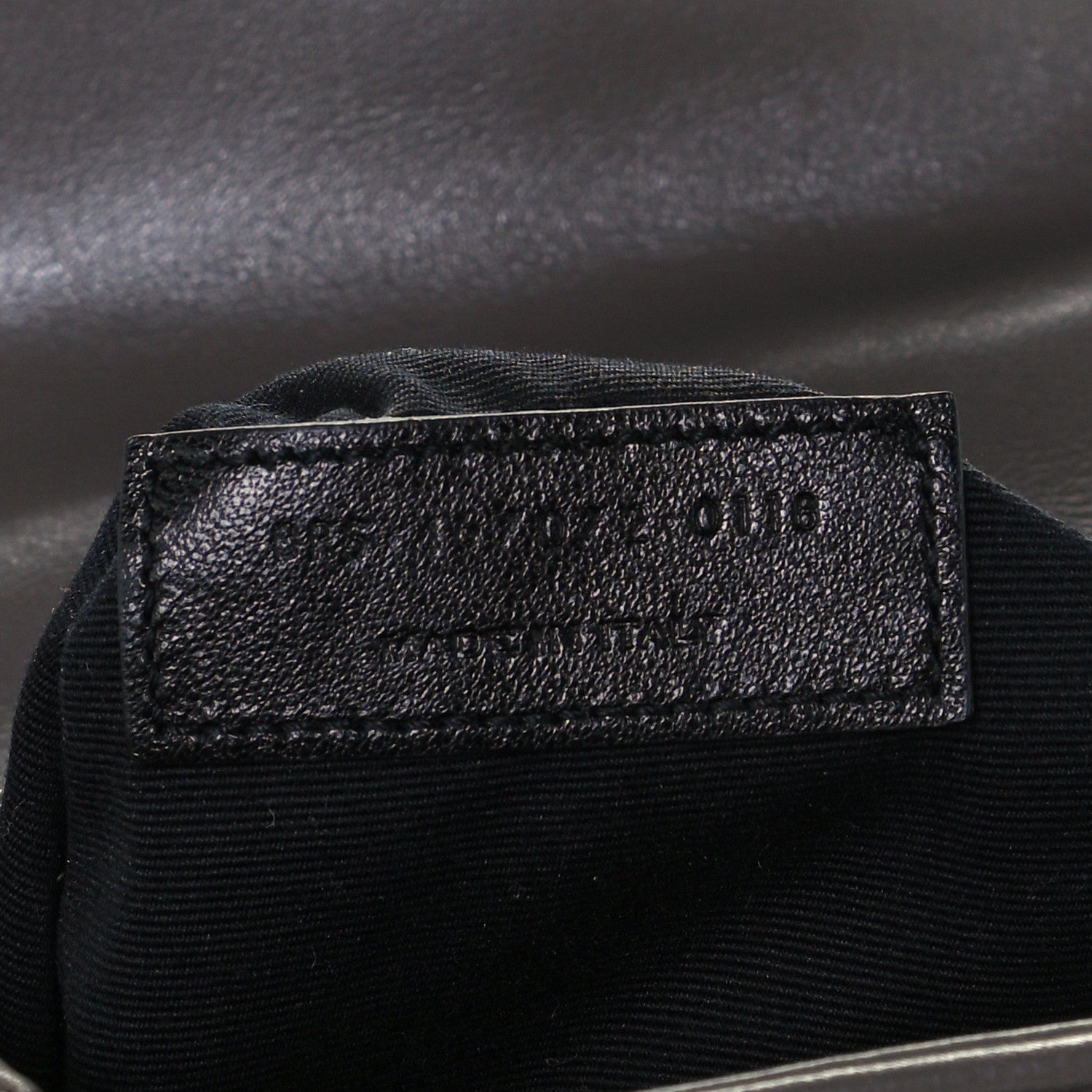 Saint Laurent Calfskin Y Quilted Monogram Toy Loulou Crossbody Bag Faggio 7 of 10