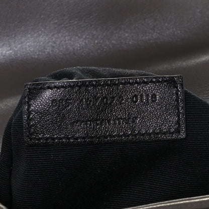 Saint Laurent Calfskin Y Quilted Monogram Toy Loulou Crossbody Bag Faggio 7 of 10
