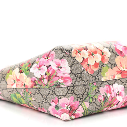 Gucci GG Supreme Monogram Blooms Medium Reversible Tote Beige Multicolor Dry Rose 5 of 15