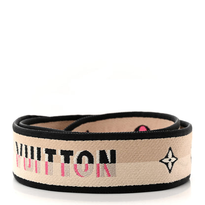 Louis Vuitton Jacquard Speedy Bandouliere 20 Shoulder Strap Black 2 of 4