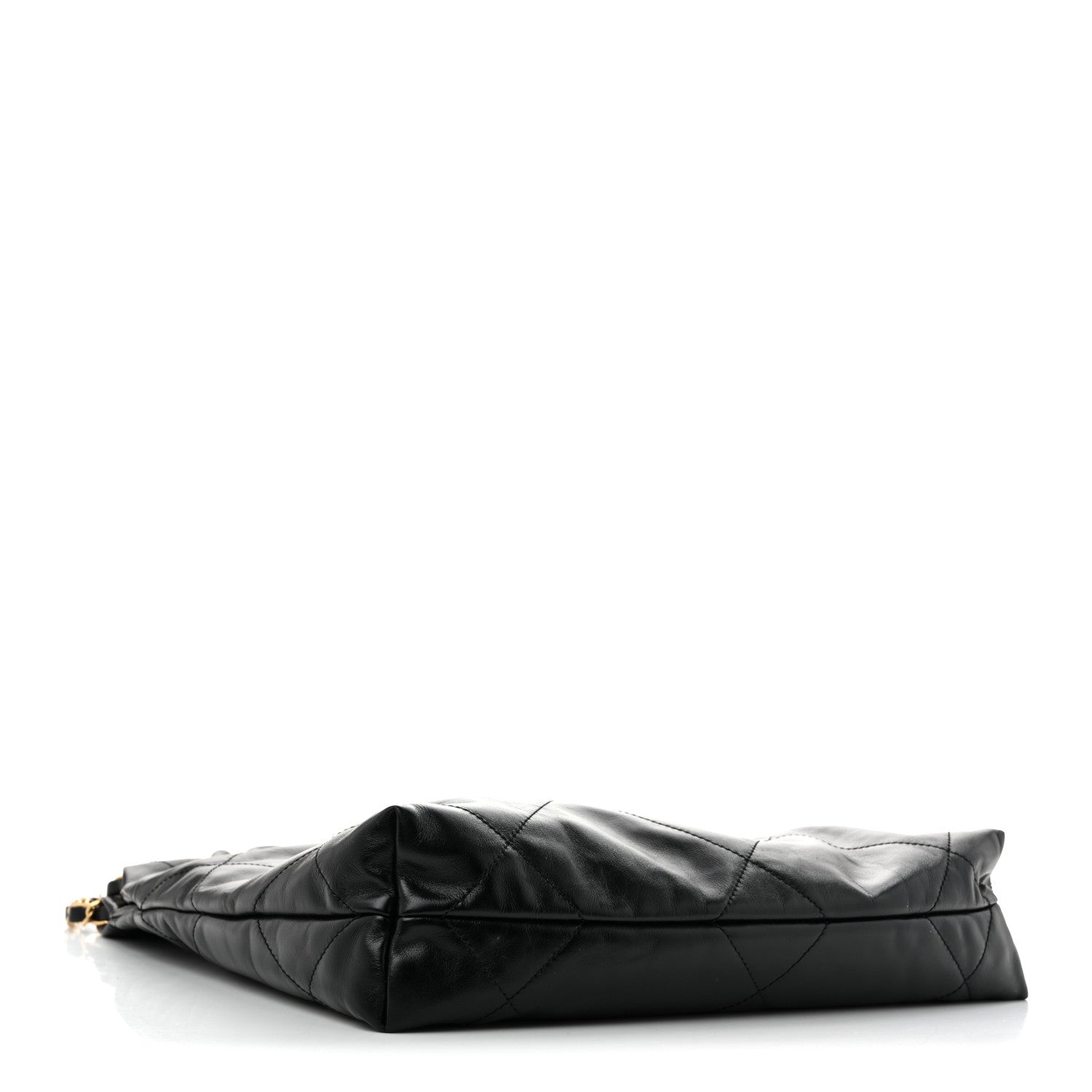 Chanel Shiny Calfskin Quilted Small Chanel 22 Black 5 of 13