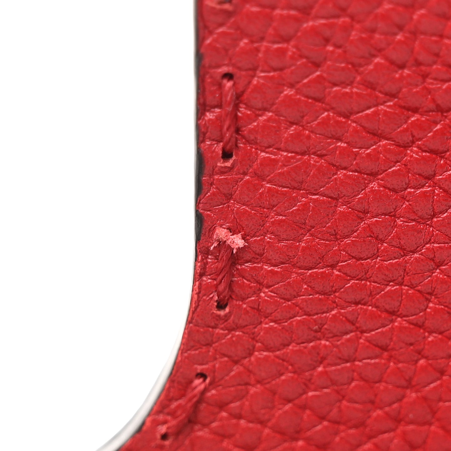 Calfskin Mini GG Marmont Top Handle Bag Vulcanic Red