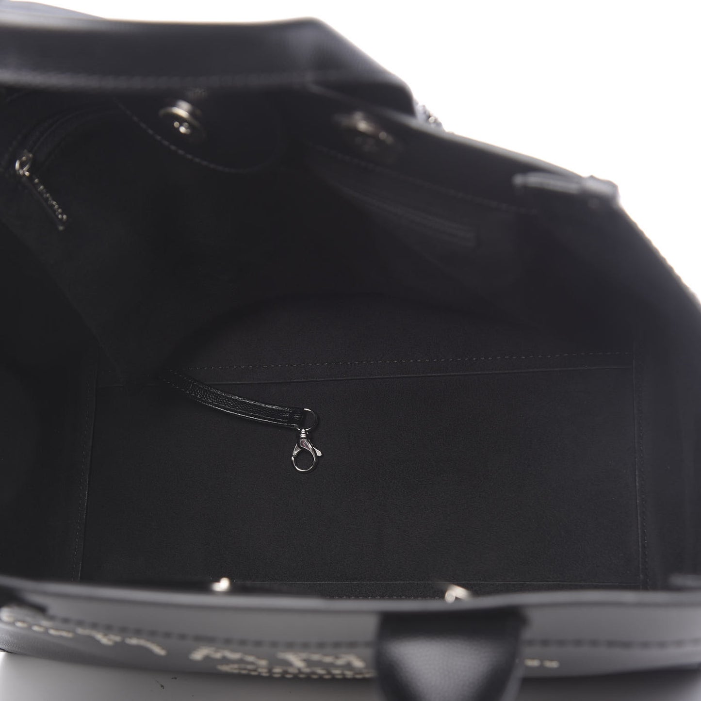 Caviar Small Studded Deauville Tote Black