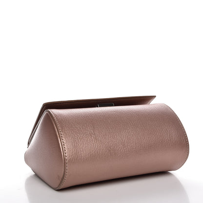 Givenchy Metallic Calfskin Mini Pandora Box Chain Crossbody Bag Light Pink 4 of 9