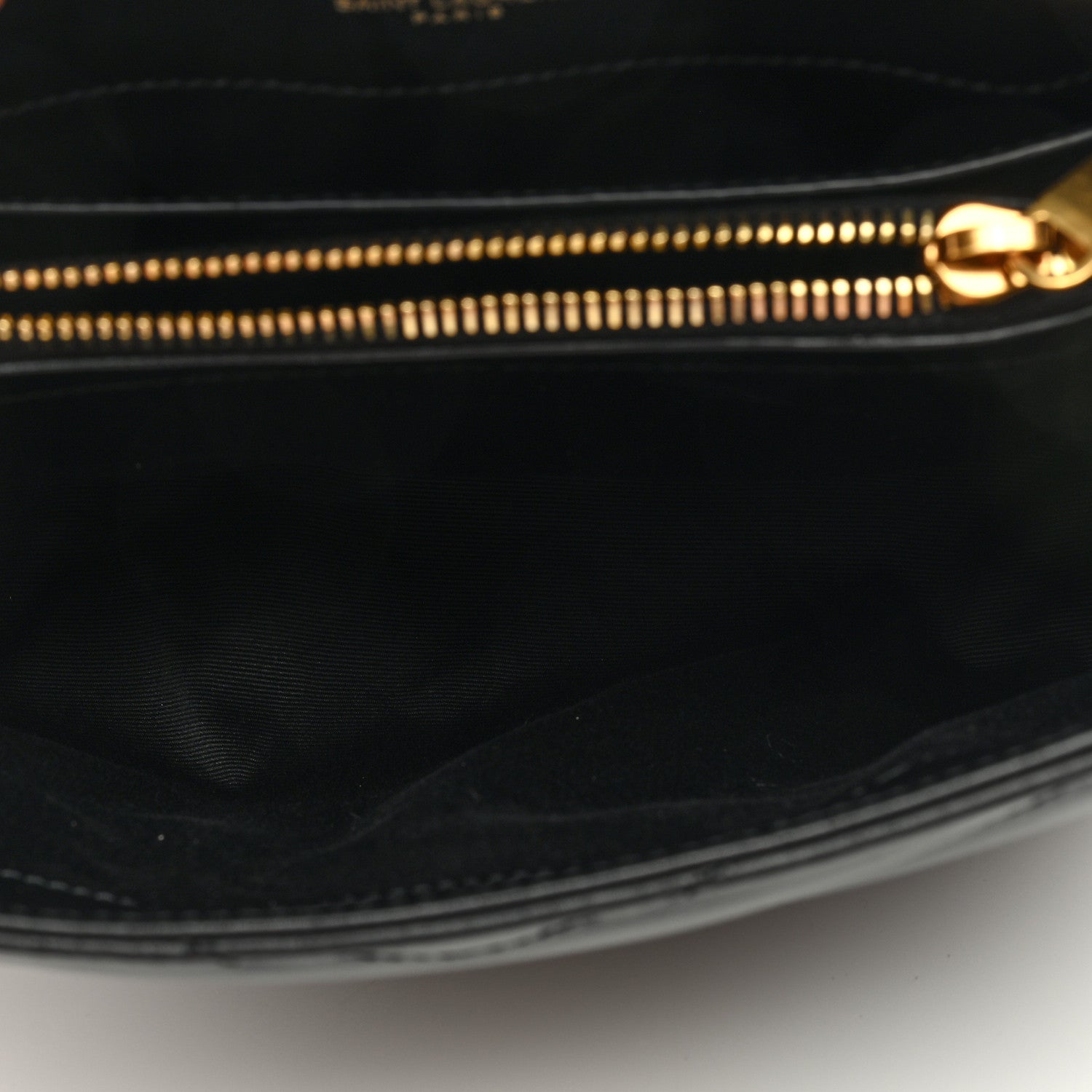 Saint Laurent Calfskin Y Quilted Monogram Small Loulou Chain Satchel Black 5 of 9