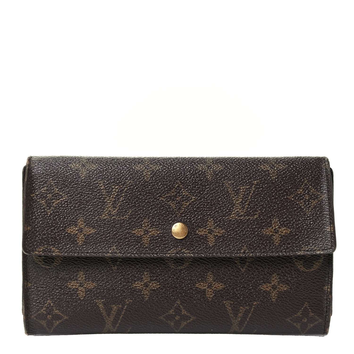 Louis Vuitton Monogram Porte Tresor International Wallet 1 of 4