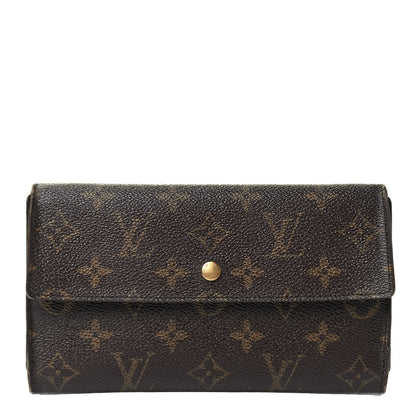 Louis Vuitton Monogram Porte Tresor International Wallet 1 of 4