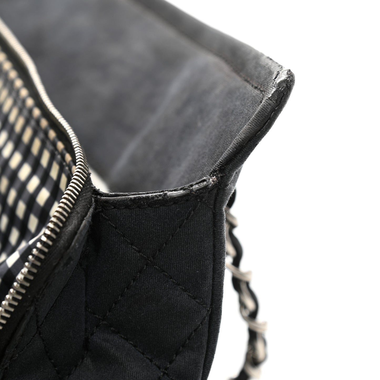 Canvas Lipstick Ligne Tote Black