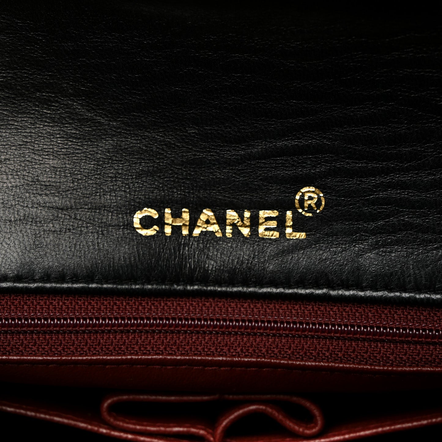 Lambskin Quilted Small Single Flap Black