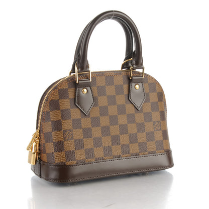 Louis Vuitton Damier Ebene Alma BB 3 of 8