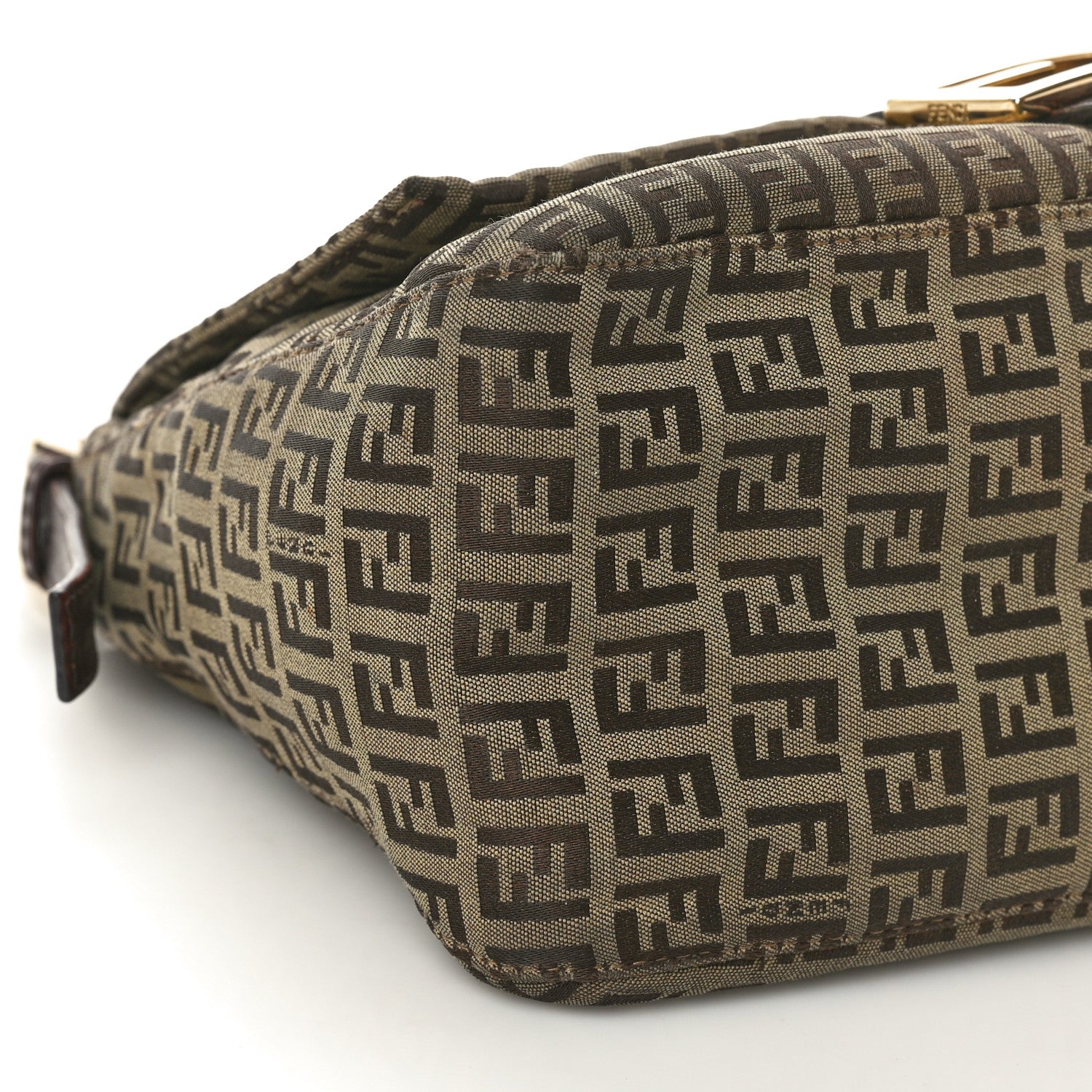 Fendi Zucchino Mama Baguette Brown 9 of 12