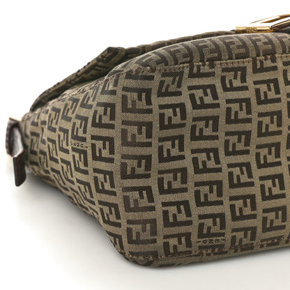 Fendi Zucchino Mama Baguette Brown 9 of 12