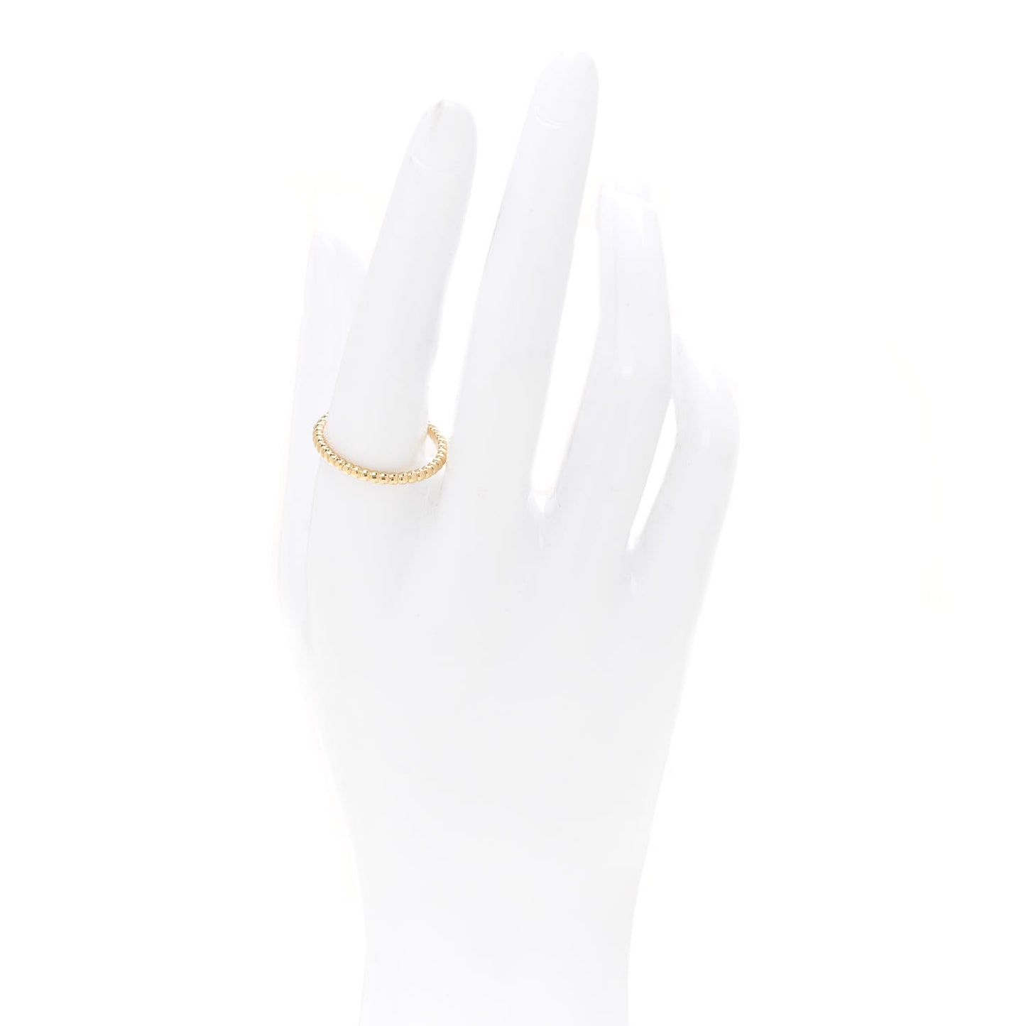 18K Yellow Gold Small Perlee Ring 60 9