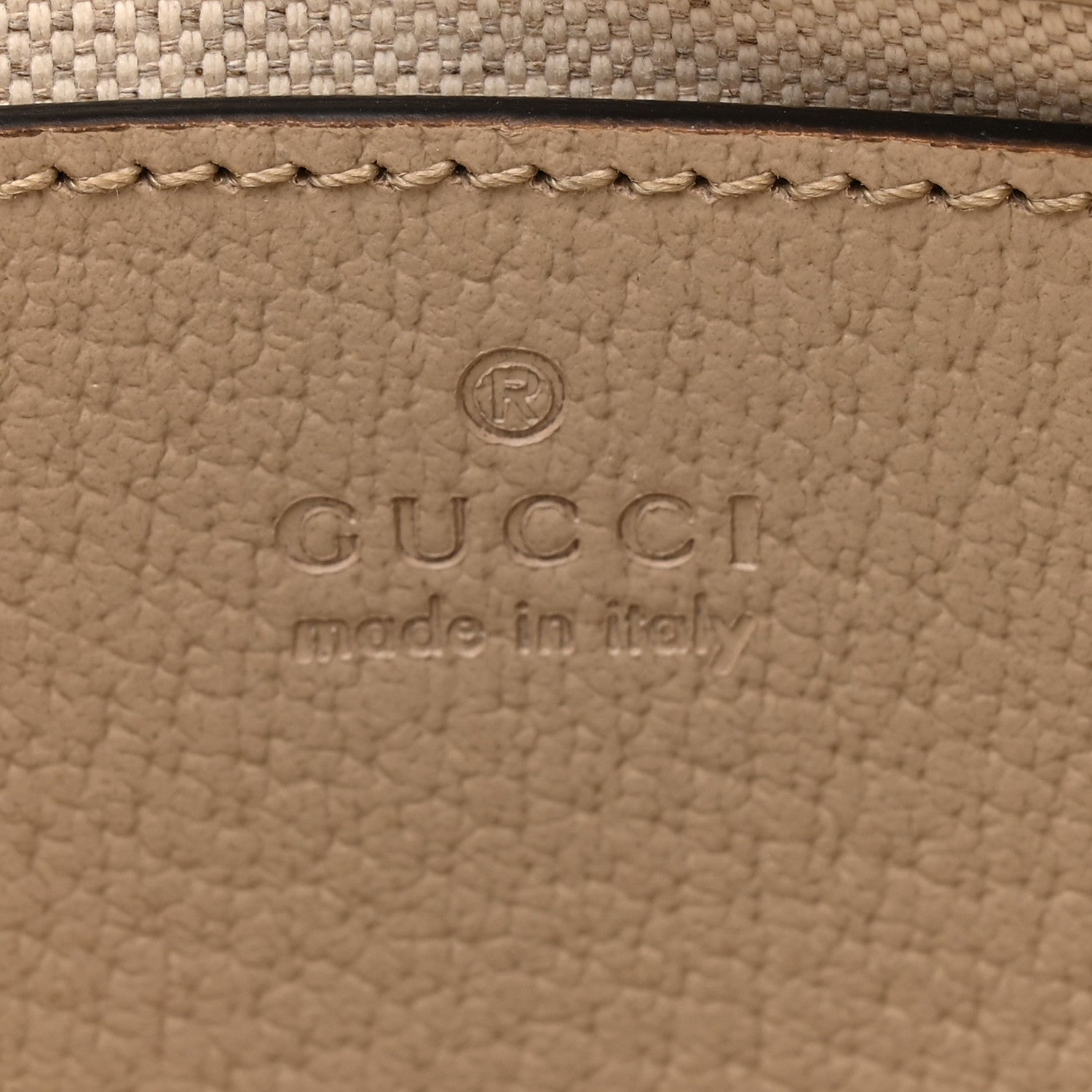 Gucci GG Supreme Monogram Textured Dollar Calfskin Small Ophidia Hobo Beige Mystic White Oatmeal 6 of 14