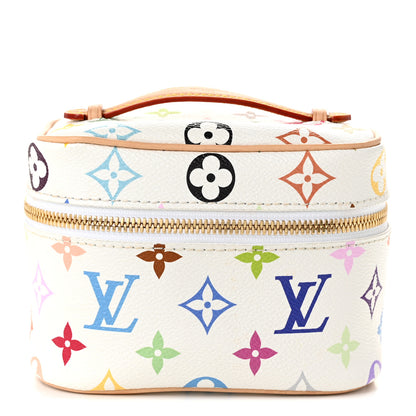 Louis Vuitton LV x TM Monogram Multicolor Nano Nice White 7 of 9
