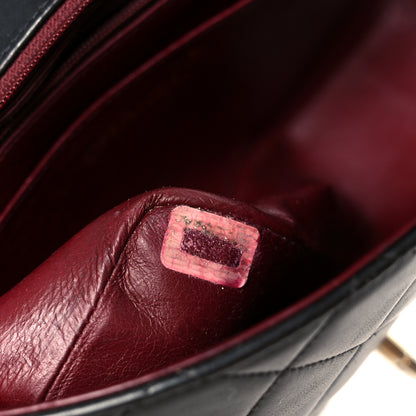 Chanel Lambskin Quilted Medium Single Flap Black 9 of 12