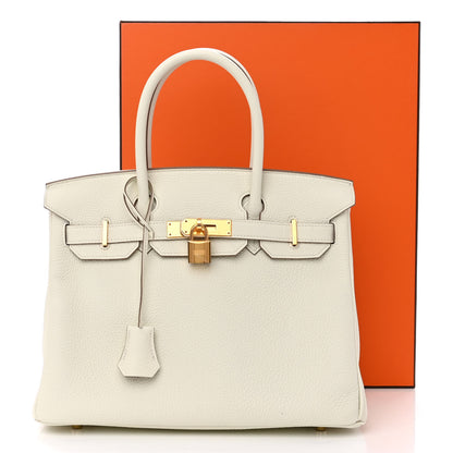 Hermes Togo Birkin 30 Mushroom 12 of 12