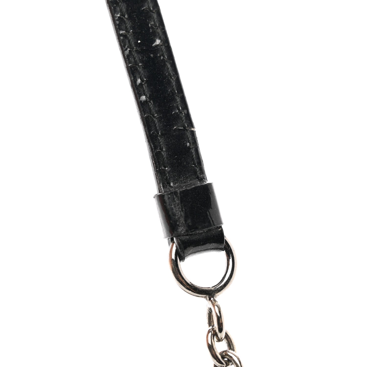 Christian Dior Satin Mini Frame Saddle Black 10 of 10