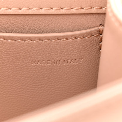 Valentino Garavani Calfskin Enamel Vlogo Small Loco Shoulder Bag Rose Cannelle 7 of 10