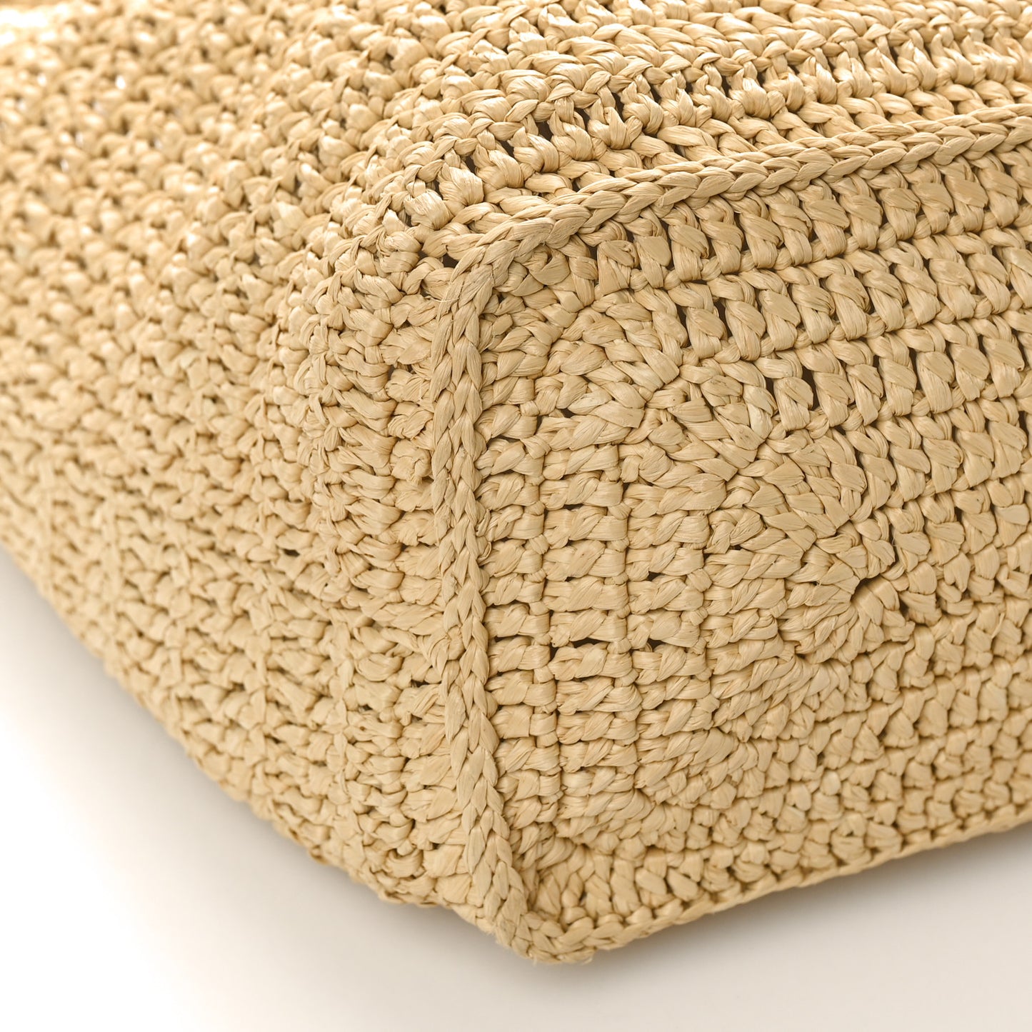 Raffia Rive Gauche Tote Natural