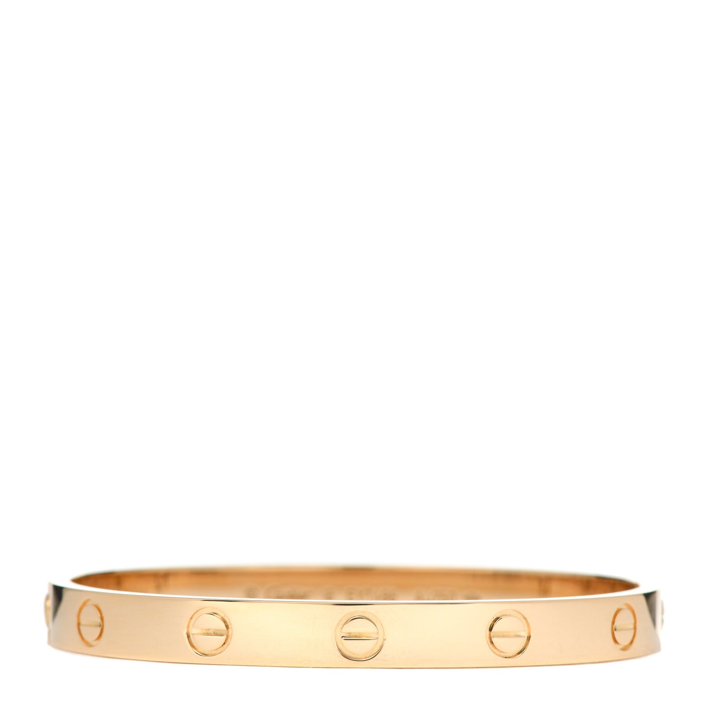 18K Yellow Gold LOVE Bracelet 16