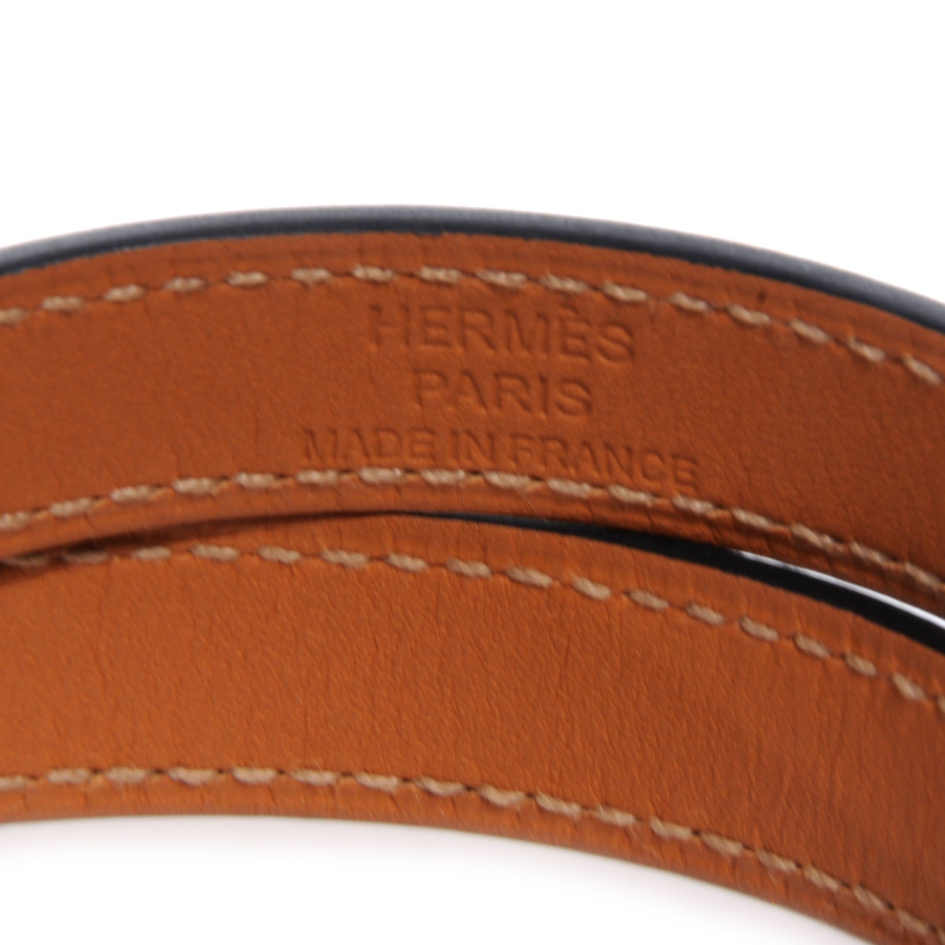 Hermes Chamonix Kelly Double Tour Bracelet M Black 4 of 6
