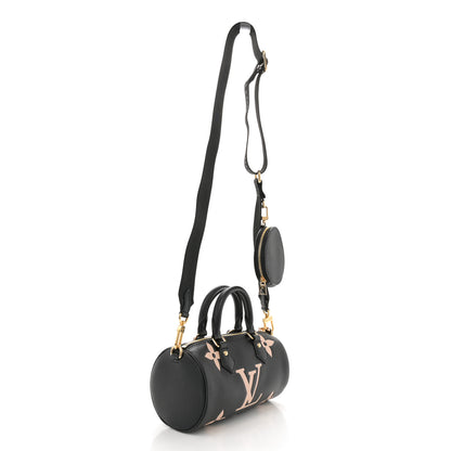 Louis Vuitton Empreinte Monogram Giant Papillon BB Black Beige 3 of 9