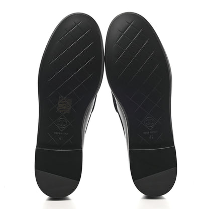Chanel Lambskin Quilted CC Turnlock Loafers 41 Black 5 of 9