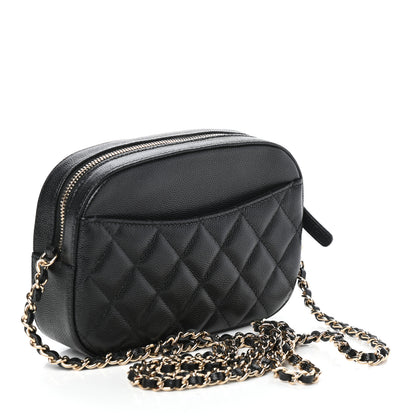 Chanel Caviar Quilted Vanity With Chain Black 3 of 10