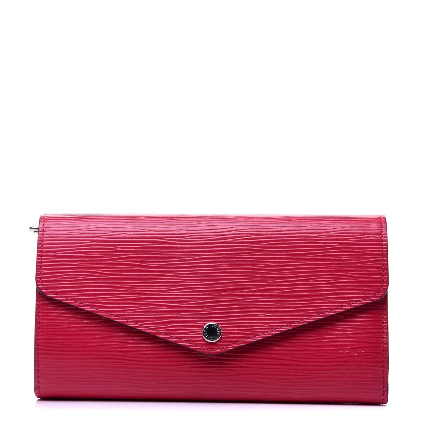 Epi Sarah Wallet NM Hot Pink