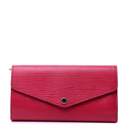 Louis Vuitton Epi Sarah Wallet NM Hot Pink 1 of 10